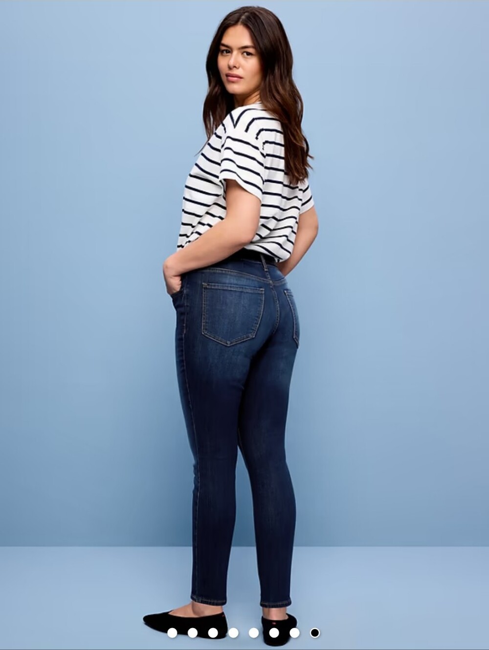 Old Navy Mid-Rise Rockstar Super-Skinny Womens Jeans Size 8 PETITE